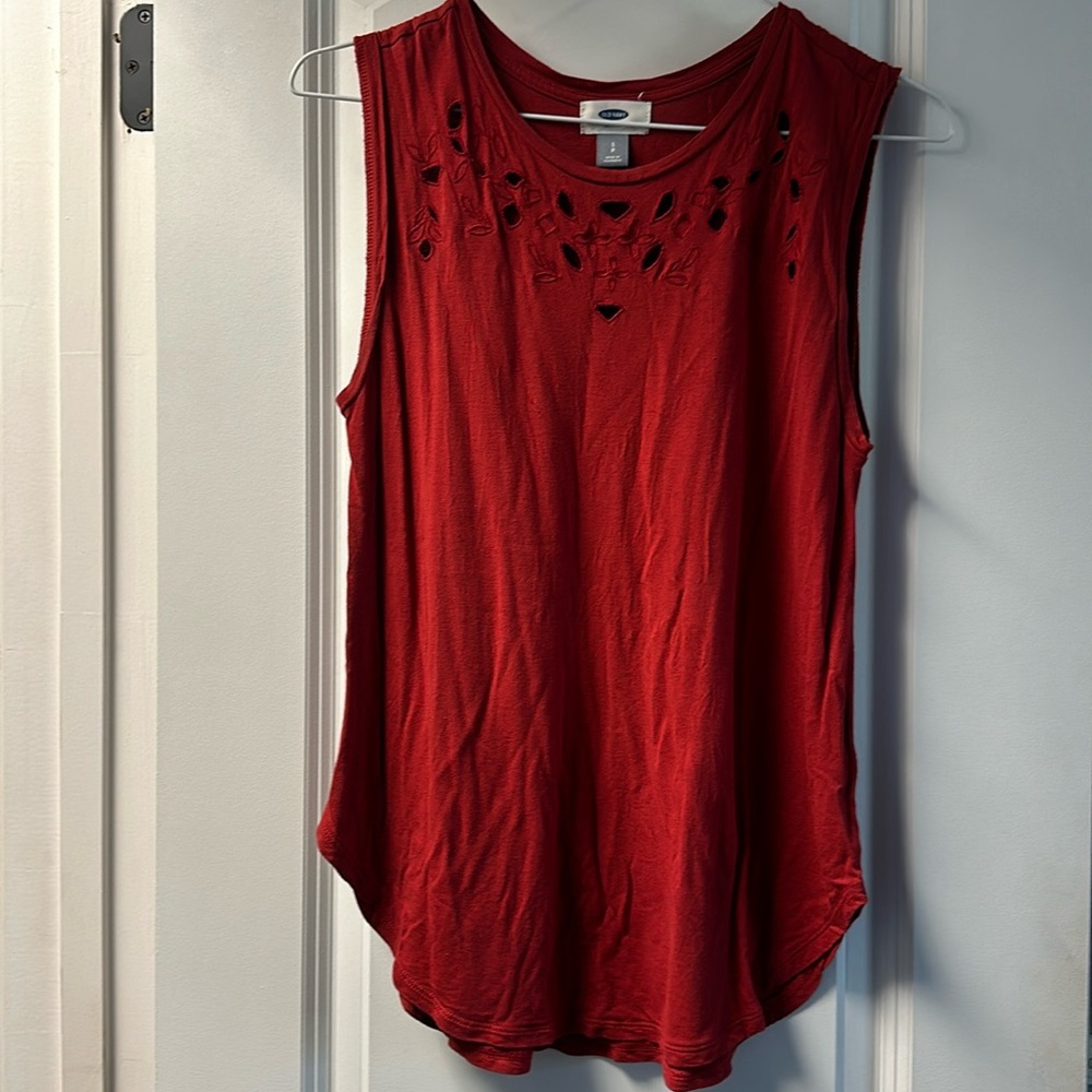 Red. Old Navy. Tank Top.